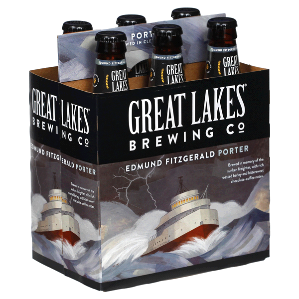 Great Lakes Edmund Fitzgerald Porter Bottles