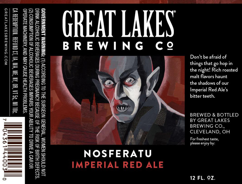 Great Lakes Nosferatu Red Ale 4pk Bottles