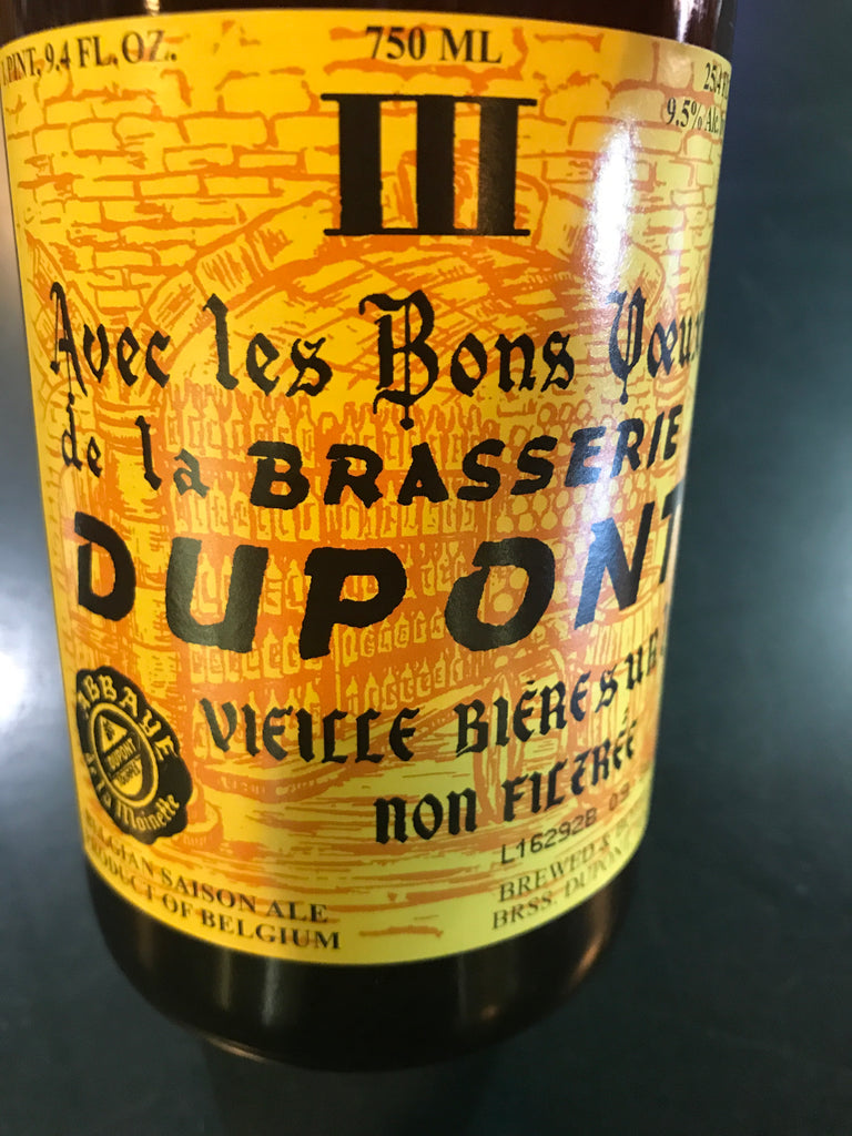 Avec les Bons Voeux Brasserie DuPont